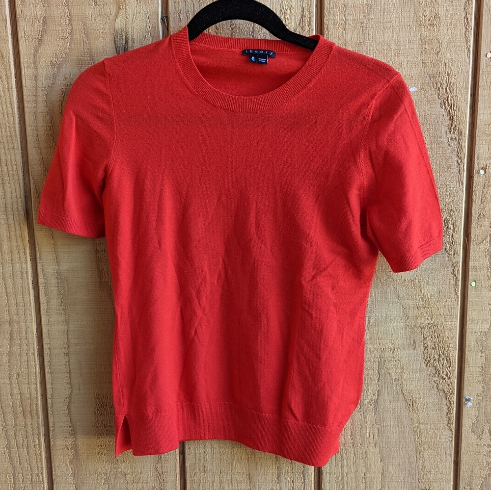 Theory Wool Sweater Shirt Medium